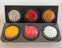 Imagen de PAR FAROS TRASERO LED UNIVERSAL 24V (FRENO/REVERSA/SEÑALERO)